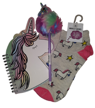 Load image into Gallery viewer, Unicorn gift set
